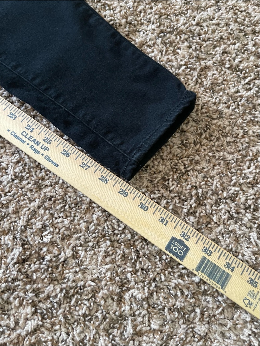 PAIGE Verdugo Ultra Skinny Jeans Women’s Size 29 Black Denim Mid Rise Stretch - Picture 4 of 11